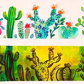 #watercolor. Ilustração botânica projeto de Ezequiel Carballar - 20.01.2020