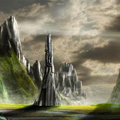 Mi Proyecto del curso: Matte Painting: creando mundos fotorrealistas. Concept Art, Drawing, Design, and Graphic Design project by Carlos Luzón Gracia - 01.20.2020