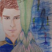 The Little Mermaid - Hans Andersen. Children's Illustration project by Marcela Duarte - 01.20.2020