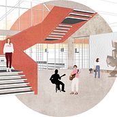 CIJAE - Centro de Integración Juvenil de Artes Escénicas. Projekt z dziedziny  Architektura użytkownika Claudia Aspajo - 22.11.2019