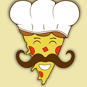 Happy pizza. Logo Design project by wilkander jose alvarado - 01.21.2020