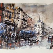 Proyecto final. Watercolor Painting project by rgdani - 01.21.2020