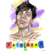 Retratos digitales  Ein Projekt aus dem Bereich Concept Art, Zeichnung, Artistische Zeichnung, Porträtzeichnung und Digitale Illustration von Sara DeColores - 22.01.2020