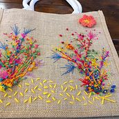 Mi Proyecto del curso: Bordado y personalización de accesorios . Embroider project by claudia_vogt - 01.22.2020