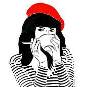 Coffee. Un proyecto de Diseño, Diseño digital, Ilustración tradicional e Ilustración digital de Rodrigo Zarain Rojas - 23.03.2019