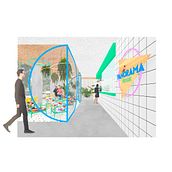 Mi Proyecto del curso: PANORAMA FOOD & CAFE. Interior Decoration, and Architecture project by Pedro Colao León - 01.23.2020