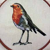 Mi Proyecto del curso: Pintar con hilo: técnicas de ilustración textil. Embroider project by Andrea Espinar - 01.23.2020