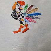 Mi Proyecto del curso: Técnicas de bordado: ilustrando con hilo y aguja. Un projet de Broderie de Maria Vilda Brizolara - 25.01.2020