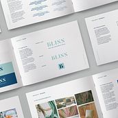 BLISS. Br, ing e Identidade, Design editorial, e Design gráfico projeto de Aitana Barredo - 20.12.2019