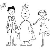 Mi proyecto: personajes de un cuento animado. Drawing project by sergio_comunas - 01.24.2020