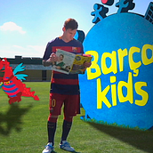 Revista Barça Kids. 2D Animation, Character Animation, Creativit, Graphic Design, Video Editing, Audiovisual Post-production, Advertising, and TV project by Miguel Angel Martínez Almagro - 05.18.2016