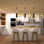 Diseño de interioresNuevo proyecto. Architecture, Digital Architecture, Interior Architecture, 3D Design & Interior Design project by Viviana V - 01.27.2020