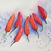 Treinamento em Aquarela. Watercolor Painting project by Sonia Bueno Affonso - 01.28.2020