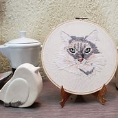 Mi Proyecto del curso: Needle painting para principiantes. Un progetto di Ricamo di Marisol Medina - 28.01.2020