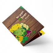Veggie love. Een project van  Ontwerp, Traditionele illustratie y Vectorillustratie van Rocío Piotti - 28.01.2020