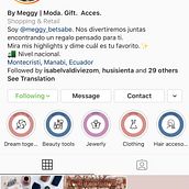 Mi Proyecto del curso: Estrategia de marca en Instagram @ByMeggyEc. Un proyecto de Instagram y Marketing de contenidos de Meggy De González - 28.01.2020