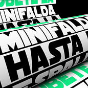 Text Animation, Calle13 tribute. 3D, Animation, 2D Animation, Video Editing, T, pograph, and Motion Graphics project by Jose Moreno - 01.28.2020