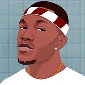 Frank Ocean. Editorial Design, Traditional illustration, Digital Illustration, and Vector Illustration project by Capi Cabrera - 01.28.2020