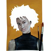 Sinag. Un progetto di Belle arti, Creatività, Disegno di ritratti e Pittura ad acquerello di Paloma Segura - 28.01.2020