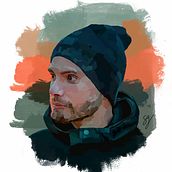 Arrebol. Un progetto di Belle arti, Creatività, Disegno di ritratti, Design digitale e Illustrazione digitale di Paloma Segura - 28.01.2020