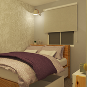 Armonía Lavanda. Interior Architecture project by Stefany Escobar - 01.28.2020