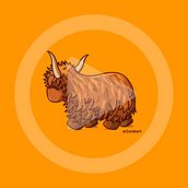 Highland Cow Animation. Un projet de Animation 2D de Nacho Munárriz - 28.01.2020