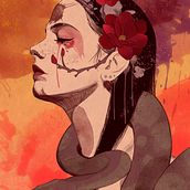 Mi Proyecto del curso: Técnicas de ilustración con acuarela digital. Un progetto di Illustrazione tradizionale di Alexis Estrada - 28.01.2020