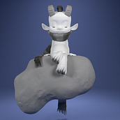 My Course Project: Professional 3D Cartoon Character Modeling. 3D Animation, Concept Art, and 3D Modeling project by Daniel Zuga - 01.29.2020