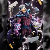 Magneto . Comic, Drawing, and Digital Illustration project by Alejandro Ronconi - 01.29.2020