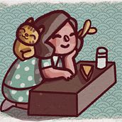 el gato serafín Ein Projekt aus dem Bereich Traditionelle Illustration von Elena Castillo - 10.02.2020
