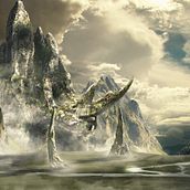 Mi Proyecto del curso: Matte Painting: creando mundos fotorrealistas. Digital Design project by w0tan - 01.30.2020