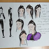 Proyecto curso creación de personajes manga. Desenho, Design de personagens, Escrita, Ilustração tradicional e Ilustração infantil projeto de Paula Hamamè - 28.07.2020