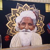 Hindú. Traditional illustration, Fine Arts, Painting, and Street Art project by Workingraff - 02.04.2020