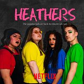 HEATHERS ft. Classmates. Un projet de Design graphique, Photographie publicitaire, Publicité , et Conception d'affiches de Andrés Vélez Vera - 13.05.2019