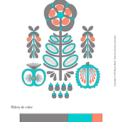 Mi Proyecto del curso: Teoría del color para proyectos textiles. Drawing project by Cynthia Gil Benites - 02.02.2020