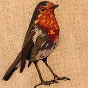Meu projeto do curso: Pintar com linha: técnicas de ilustração têxtil. Un proyecto de Bordado de Thais Mota Eriksson - 03.02.2020