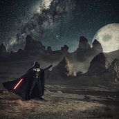 Darth Vader Matte Painting Ein Projekt aus dem Bereich Studiofotografie, Digitalfotografie und Fotoretuschierung von Roger Martínez Molina - 03.02.2020