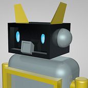 ROBOTO. 3D project by Farid Khalifi Gómez - 02.03.2020