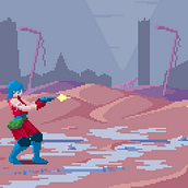 Mi Proyecto del curso: El visitante. Un proyecto de Pixel art de Camilo Ibarra - 04.02.2020