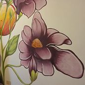 Cuarto de flores. Street Art project by Paulina Rodríguez - 10.04.2019