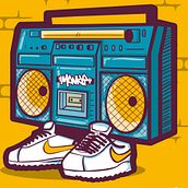  Check the rhythm. Un proyecto de Dibujo, Diseño de carteles, Diseño de personajes, Diseño digital, Ilustración tradicional e Ilustración digital de Camilo Esteban Castellanos - 04.02.2020