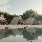 Thematic Jungle. Architecture project by f9 studio. - 02.04.2020