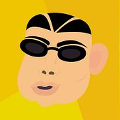 Ilustración bad bunny. Animação 2D projeto de Lorena Jimenez - 05.02.2020