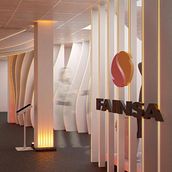 FAINSA - SHOWROOM - DISEÑO DE INTERIORES Y 3D. Een project van 3D, Digitale architectuur, Interactief ontwerp,  Interieurdecoratie,  3D-ontwerp, Interieurontwerp,  Interieur y  3D-modellering van Andrea Rodríguez Fornieles - 01.10.2019