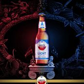 Matte Painting AMSTEL Light. Concept Art, Creativit, Art Direction, Digital Design, and Graphic Design project by Rubén Rangel - 06.18.2016