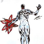 Mi Proyecto del curso: Ilustración para cómics: anatomía de un superhéroe . Animație de caractere și Comic de maikelcz - 02.06.2020