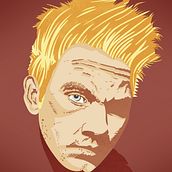 Hellblazer. John Costantine. Retrato vectorial. Un progetto di Graphic design di Pablo Rebaque - 28.01.2020