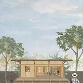 Mi Proyecto del curso: Representación gráfica de proyectos arquitectónicos. Arquitetura, e Colagem projeto de Diana Moreno Quintero - 07.02.2020