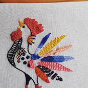 Proyecto final para  "Técnicas de bordado: ilustrando con hilo y aguja". Embroider project by Rodolfo Arteaga Diez - 02.07.2020
