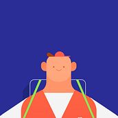 Rappi App. Animation, Character Animation, Character Design, and Motion Graphics project by Gino Lloreda Álvarez - 02.10.2020